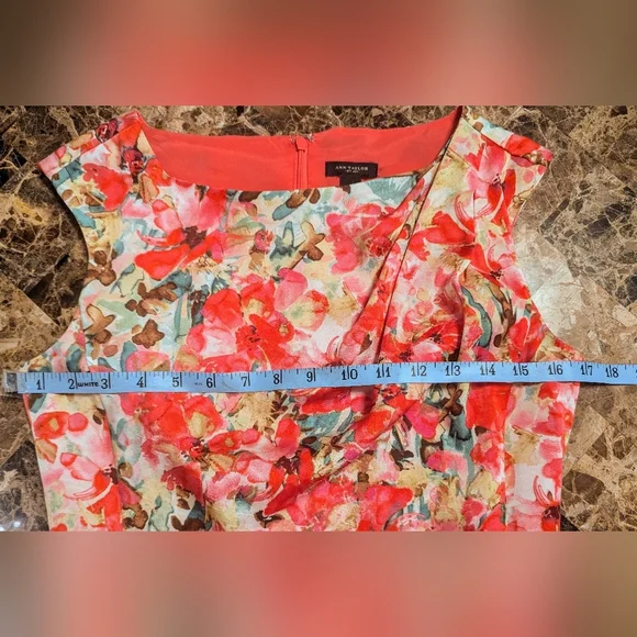 Ann Taylor Pink Floral Dress - Picture 7 of 9